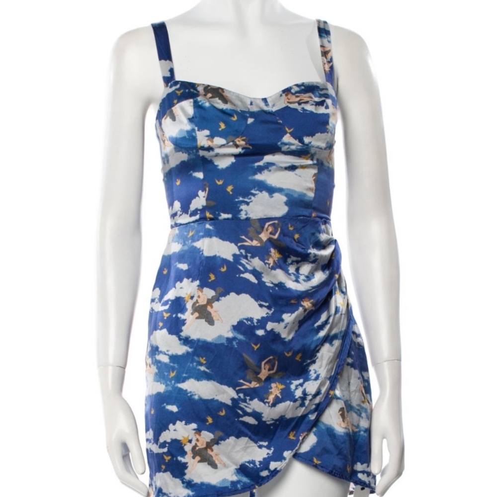 REFORMATION rare silk angel cloud dress XS - Picture 4 of 6